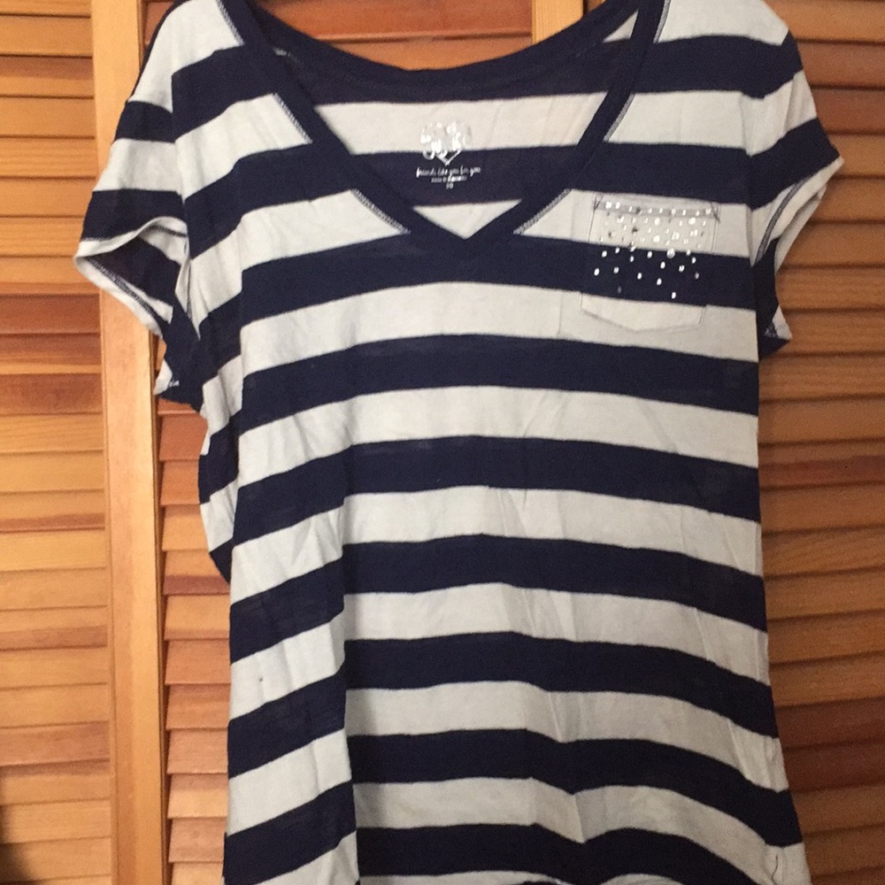 Justice Navy Blue Shirt